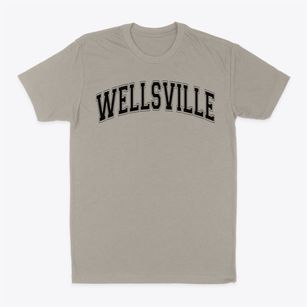 Wellsville Elementary School Varsity Arch Classic Dad T-Shirt