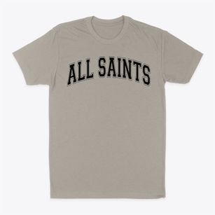 All Saints Elementary School Varsity Arch Classic Dad T-Shirt