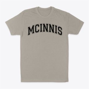 Mcinnis School Varsity Arch Classic Dad T-Shirt