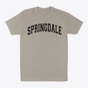 Springdale Elementary School Varsity Arch Classic Dad T-Shirt