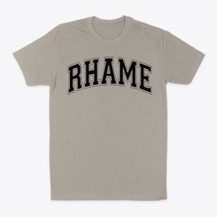 Rhame Elementary School Varsity Arch Classic Dad T-Shirt