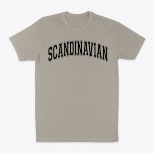 Scandinavian Middle School Varsity Arch Classic Dad T-Shirt
