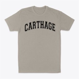 Carthage Elementary School Varsity Arch Classic Dad T-Shirt