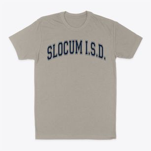 Slocum I.s.d. Varsity Arch Classic Dad T-Shirt
