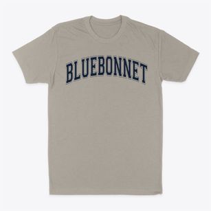 Bluebonnet Elementary School Varsity Arch Classic Dad T-Shirt