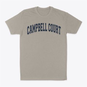 Campbell Court Elementary School Varsity Arch Classic Dad T-Shirt