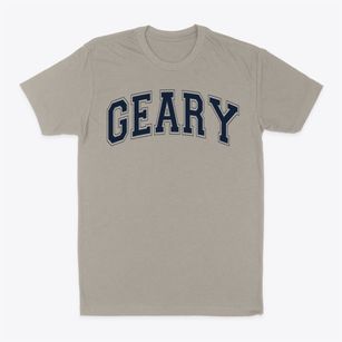 Geary Elementary School Varsity Arch Classic Dad T-Shirt