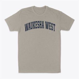 Waukesha West High School Varsity Arch Classic Dad T-Shirt