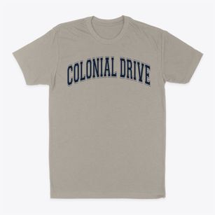 Colonial Drive Elementary School Varsity Arch Classic Dad T-Shirt