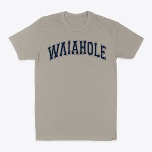 Waiahole Elementary School Varsity Arch Classic Dad T-Shirt