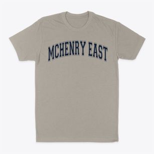 Mchenry East High School Varsity Arch Classic Dad T-Shirt