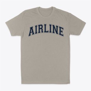 Airline High School Varsity Arch Classic Dad T-Shirt