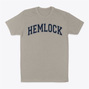 Hemlock High School Varsity Arch Classic Dad T-Shirt