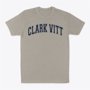 Clark Vitt Elementary School Varsity Arch Classic Dad T-Shirt