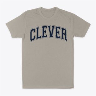 Clever Elementary School Varsity Arch Classic Dad T-Shirt