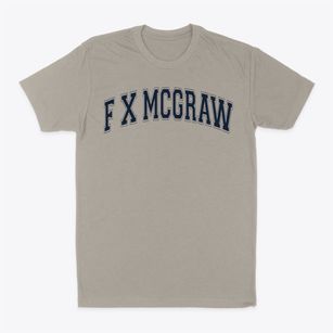 F X Mcgraw Elementary School Varsity Arch Classic Dad T-Shirt