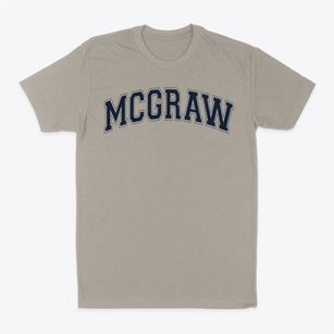 Mcgraw Elementary School Varsity Arch Classic Dad T-Shirt
