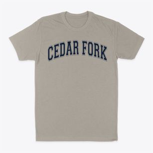 Cedar Fork Elementary School Varsity Arch Classic Dad T-Shirt