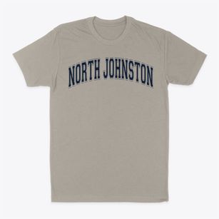 North Johnston Middle School Varsity Arch Classic Dad T-Shirt