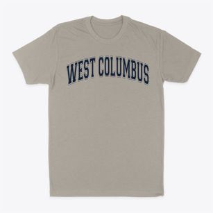 West Columbus High School Varsity Arch Classic Dad T-Shirt