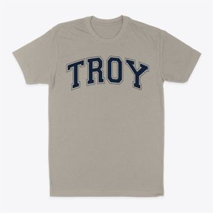 Troy High School Varsity Arch Classic Dad T-Shirt