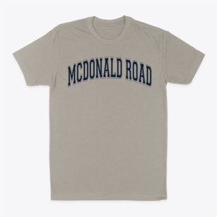Mcdonald Road Elementary School Varsity Arch Classic Dad T-Shirt