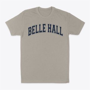 Belle Hall Elementary School Varsity Arch Classic Dad T-Shirt