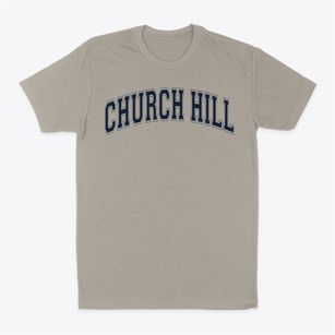 Church Hill Elementary School Varsity Arch Classic Dad T-Shirt