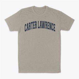 Carter Lawrence Elementary Magnet School Varsity Arch Classic Dad T-Shirt