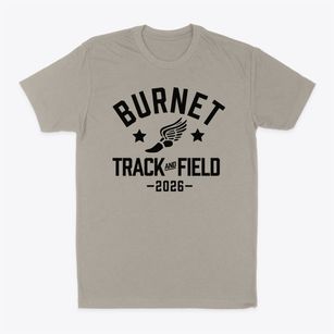 Burnet Middle School Track and Field Classic Dad T-Shirt