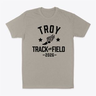 Troy High School Track and Field Classic Dad T-Shirt