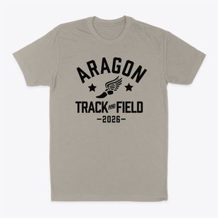 Aragon Middle School Track and Field Classic Dad T-Shirt
