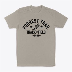 Forrest Trail Elementary School Track and Field Classic Dad T-Shirt