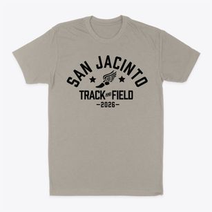 San Jacinto Elementary School Track and Field Classic Dad T-Shirt