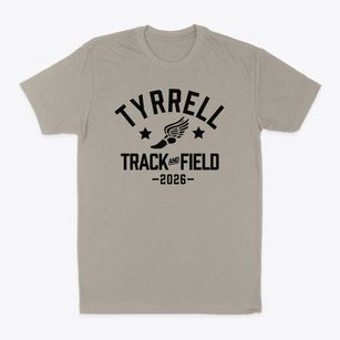 Tyrrell Elementary School Track and Field Classic Dad T-Shirt