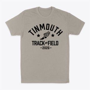 Tinmouth Center School Track and Field Classic Dad T-Shirt
