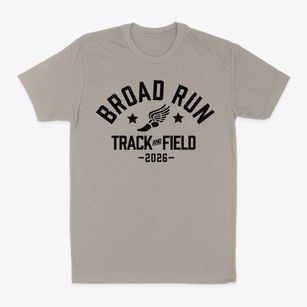 Broad Run High School Track and Field Classic Dad T-Shirt