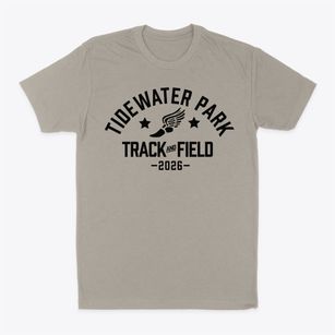 Tidewater Park Elementary School Track and Field Classic Dad T-Shirt