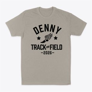Denny Middle School Track and Field Classic Dad T-Shirt