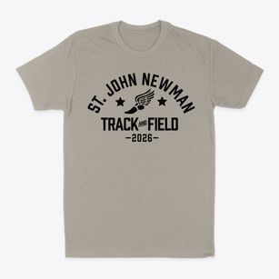 Saint John Newman Middle School Track and Field Classic Dad T-Shirt