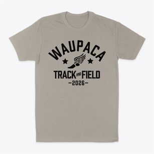 Waupaca High School Track and Field Classic Dad T-Shirt