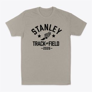 Stanley Middle School Track and Field Classic Dad T-Shirt