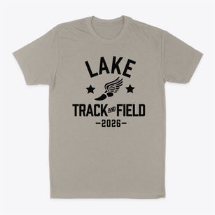 Lake Center Middle School Track and Field Classic Dad T-Shirt