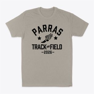 Parras Middle School Track and Field Classic Dad T-Shirt