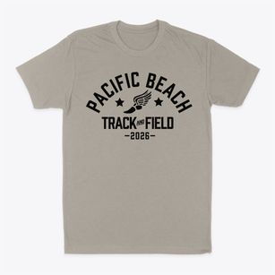 Pacific Beach Elementary School Track and Field Classic Dad T-Shirt