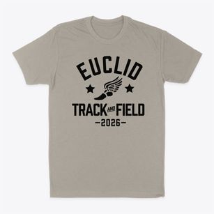 Euclid Elementary School Track and Field Classic Dad T-Shirt