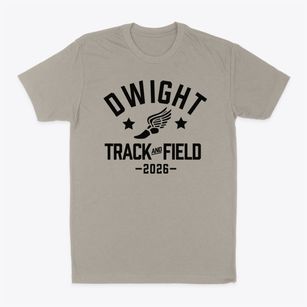Dwight Elementary School Track and Field Classic Dad T-Shirt
