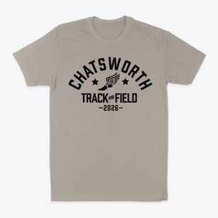 Chatsworth Elementary School Track and Field Classic Dad T-Shirt