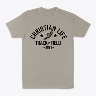 Christian Life Academy Track and Field Classic Dad T-Shirt