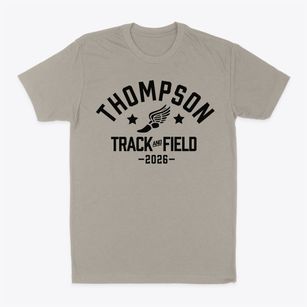 Thompson Junior High School Track and Field Classic Dad T-Shirt